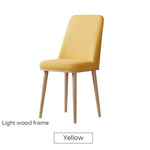 Nordic INS Dining Chair PU Fashion Creative Modern Minimalist Furniture Table and Chair Casual Coffee Office Simple Home Chair