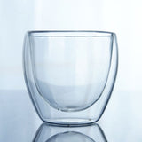 150-450ML Glass Coffee Mug Clear Double Wall Insulated Thermal Tea Cup Drinking Double Layer Glass