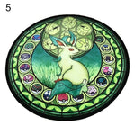 Pokemon Animal Floor Rug Round Soft Carpet Slip-resistant Bedroom Cushion Mat Hot