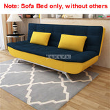 Modern Fashion Foldable Sofa Bed Home Furniture Double Person Apartment Multi-function Bedroom Lazy Sofa Washable 190*85*90cm