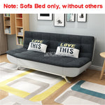 Modern Fashion Foldable Sofa Bed Home Furniture Double Person Apartment Multi-function Bedroom Lazy Sofa Washable 190*85*90cm