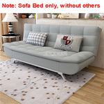 Modern Fashion Foldable Sofa Bed Home Furniture Double Person Apartment Multi-function Bedroom Lazy Sofa Washable 190*85*90cm