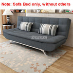 Modern Fashion Foldable Sofa Bed Home Furniture Double Person Apartment Multi-function Bedroom Lazy Sofa Washable 190*85*90cm