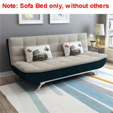 Modern Fashion Foldable Sofa Bed Home Furniture Double Person Apartment Multi-function Bedroom Lazy Sofa Washable 190*85*90cm