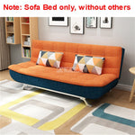 Modern Fashion Foldable Sofa Bed Home Furniture Double Person Apartment Multi-function Bedroom Lazy Sofa Washable 190*85*90cm