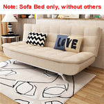 Modern Fashion Foldable Sofa Bed Home Furniture Double Person Apartment Multi-function Bedroom Lazy Sofa Washable 190*85*90cm