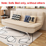 Modern Fashion Foldable Sofa Bed Home Furniture Double Person Apartment Multi-function Bedroom Lazy Sofa Washable 190*85*90cm