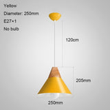 Nordic LED Pendant Lights Dining Room Pendant Lamp Modern Colorful Restaurant Kitchen Coffee Bedroom Loft Hanglamp Wood E27 220V