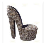 Creative high heels sofa Leisure fashion for lazy people The computer chair individuality Single person cloth art small sofa
