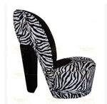 Creative high heels sofa Leisure fashion for lazy people The computer chair individuality Single person cloth art small sofa