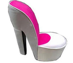 Creative high heels sofa Leisure fashion for lazy people The computer chair individuality Single person cloth art small sofa