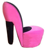 Creative high heels sofa Leisure fashion for lazy people The computer chair individuality Single person cloth art small sofa