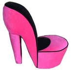 Creative high heels sofa Leisure fashion for lazy people The computer chair individuality Single person cloth art small sofa