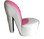 Creative high heels sofa Leisure fashion for lazy people The computer chair individuality Single person cloth art small sofa