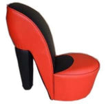 Creative high heels sofa Leisure fashion for lazy people The computer chair individuality Single person cloth art small sofa