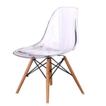 European Style Dining Chair Simple Modern Crystal Chair Fashion Transparent Chair Creative Office Chair Coffee Shop Chair