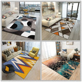 New Modern Soft Carpets for Living Room Bedroom Rugs Nordic Style Geometric Print Large Area Rug Home Carpet Floor Door Mat