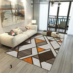 New Modern Soft Carpets for Living Room Bedroom Rugs Nordic Style Geometric Print Large Area Rug Home Carpet Floor Door Mat