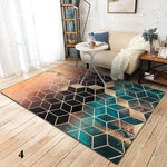 New Modern Soft Carpets for Living Room Bedroom Rugs Nordic Style Geometric Print Large Area Rug Home Carpet Floor Door Mat