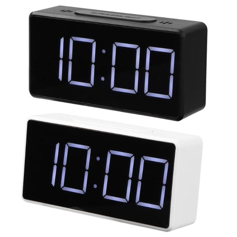 LED Digital Alarm Clock with USB Port Snooze Table Clock Electronic Clock Desk Alarm Clock USB Timer Calendar °C-℉ Thermometer