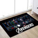 1pcs 40x60cm Marvel The Avengers Plush Carpet Iron Man Captain America Batman Rug Cotton Christmas Gift for Kids Drop Shipping