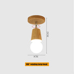 E27 Iron 5W Iron/Wood Ceiling Lamp Shade Pendant Light Covers and Shades Triangle Metal Ceiling Lampshades