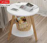 Wood Coffee Table Living room Sofa Side Table Small Dining Table Tea Table Desk Indoor Outdoor Home Furniture