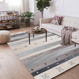 Alibaba Hot Sale Modern 3d Japanese-style Wood Floor Rug For Living Room Non-slip Antifouling Carpet For Bedroom Parlor Factory