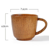 bamboo cups Primitive Drinking Cup Coffee Beer Drinkware Tea Cup Travel Teaware Cup water bottle  Home Handmade Wooden Cup Gifts