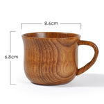 bamboo cups Primitive Drinking Cup Coffee Beer Drinkware Tea Cup Travel Teaware Cup water bottle  Home Handmade Wooden Cup Gifts