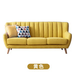 Fashion Simple Style Living Room Sofa 3 seater Cloth Sofa Fabric Sofa Bed Couch