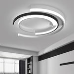 LICAN Modern LED Ceiling Lights Living room Bedroom lustre de plafond moderne luminaire plafonnier White Black LED Ceiling Lamp