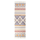 SKTEZO Cotton and Linen Tassel Woven Carpet Floor Mat Door Bedroom Tapestry Decorative Blanket Tea Living Room Carpet area rug