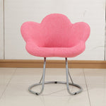 Creative Makeup Chair Modern Minimalist Bar Chair Living Room Lounge Chair Bedroom Princess Pink Cute Beauty Dressing Stool