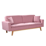 Elegant sofa Bed 3 seater Malmo Comfortable and easy open Thanks to its Clicclac System or Book