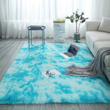 Moderns Abstract Rugs Mat Decor Bedroom Living Room Fluffy Shag Rug Plush Carpet TP899