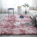 Moderns Abstract Rugs Mat Decor Bedroom Living Room Fluffy Shag Rug Plush Carpet TP899