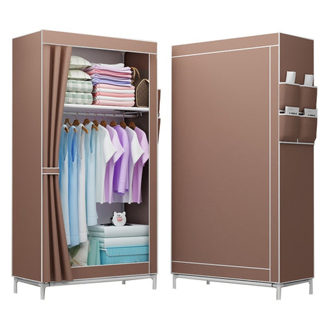 DIY Non-woven Folding Portable Wardrobe Bedroom Furniture Bedroom Storage Cabinet