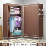 DIY Non-woven Folding Portable Wardrobe Bedroom Furniture Bedroom Storage Cabinet