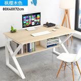 Computer desk desktop home simple modern bedroom student simple small desk study table single combination desk