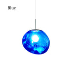 Nordic Glass LED Pendant Lights Lighting Lava Hanging Lamp for Living Room LOFT LED Pendant Lamp Bedroom Bar Luminarias Hanglamp