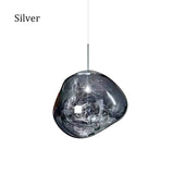 Nordic Glass LED Pendant Lights Lighting Lava Hanging Lamp for Living Room LOFT LED Pendant Lamp Bedroom Bar Luminarias Hanglamp