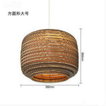 Chinese Lamp Individual Pendant Lights Creative Restaurant  Living Room Hanging Lamp Japanese Southeast Asian Paper Hang Lamp