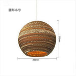 Chinese Lamp Individual Pendant Lights Creative Restaurant  Living Room Hanging Lamp Japanese Southeast Asian Paper Hang Lamp