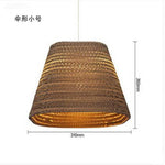 Chinese Lamp Individual Pendant Lights Creative Restaurant  Living Room Hanging Lamp Japanese Southeast Asian Paper Hang Lamp