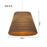 Chinese Lamp Individual Pendant Lights Creative Restaurant  Living Room Hanging Lamp Japanese Southeast Asian Paper Hang Lamp