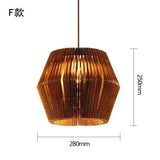 Chinese Lamp Individual Pendant Lights Creative Restaurant  Living Room Hanging Lamp Japanese Southeast Asian Paper Hang Lamp