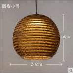 Chinese Lamp Individual Pendant Lights Creative Restaurant  Living Room Hanging Lamp Japanese Southeast Asian Paper Hang Lamp