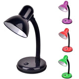 E27 Eye Care Led Desk Lamp Bedroom Reading Table Lamp for Parlor Flexible Neck Library Study Night Light with Switch Led Light