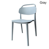 Modern Fashion Plastic Lounge Chair Dining Chair Restaurant Office Meeting Computer Chair Home Bedroom Learning Plastic Chair